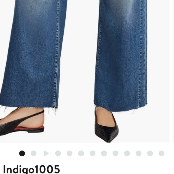 Good American Indigo Flare Jeans - Picture 3 of 10